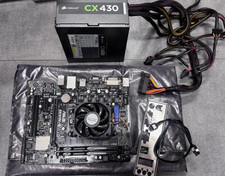 ASUS A68HM-E Motherboard AMD A8-7600 CPU 8GB Kingston DDR3 Corsair CX 430 PSU