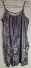 Womens Shorts Romper Size Small Dsrk Grey Wit...
