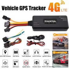 Car GPS Tracker 4G Real-time Tracking Anti Theft Device Remote Control Locator
