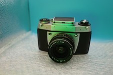 Vintage Ihagee EXA 1b M42 Spiegelreflexkamera Lichtschacht + Pentacon 3,5/30mm