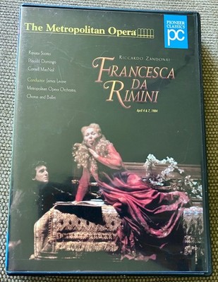 Francesca Da Rimini - The Metropolitan Opera (DVD, 1999)