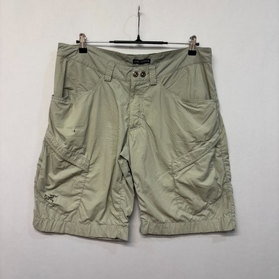 Arc'teryx Men Cargo Outdoor Hiking Shorts Size 36 Beige D017 -23