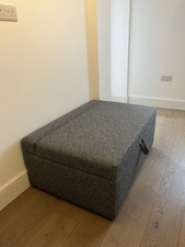 Sofa.com Henry Folding Bed In Box In Grey Fabric RRP-£1090