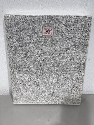 Vintage PEOPLE ARE PEOPLE Great American Puzzle Paul Palnik Art 1979 SEALED