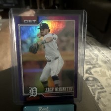 2026 Topps Series 1 - Zach McKinstry - Purple Rainbow Foil /250 - Tigers