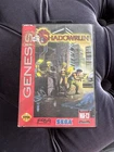 Shadowrun Sega Genesis Authentic Game Cartridge and Case Retro Vintage