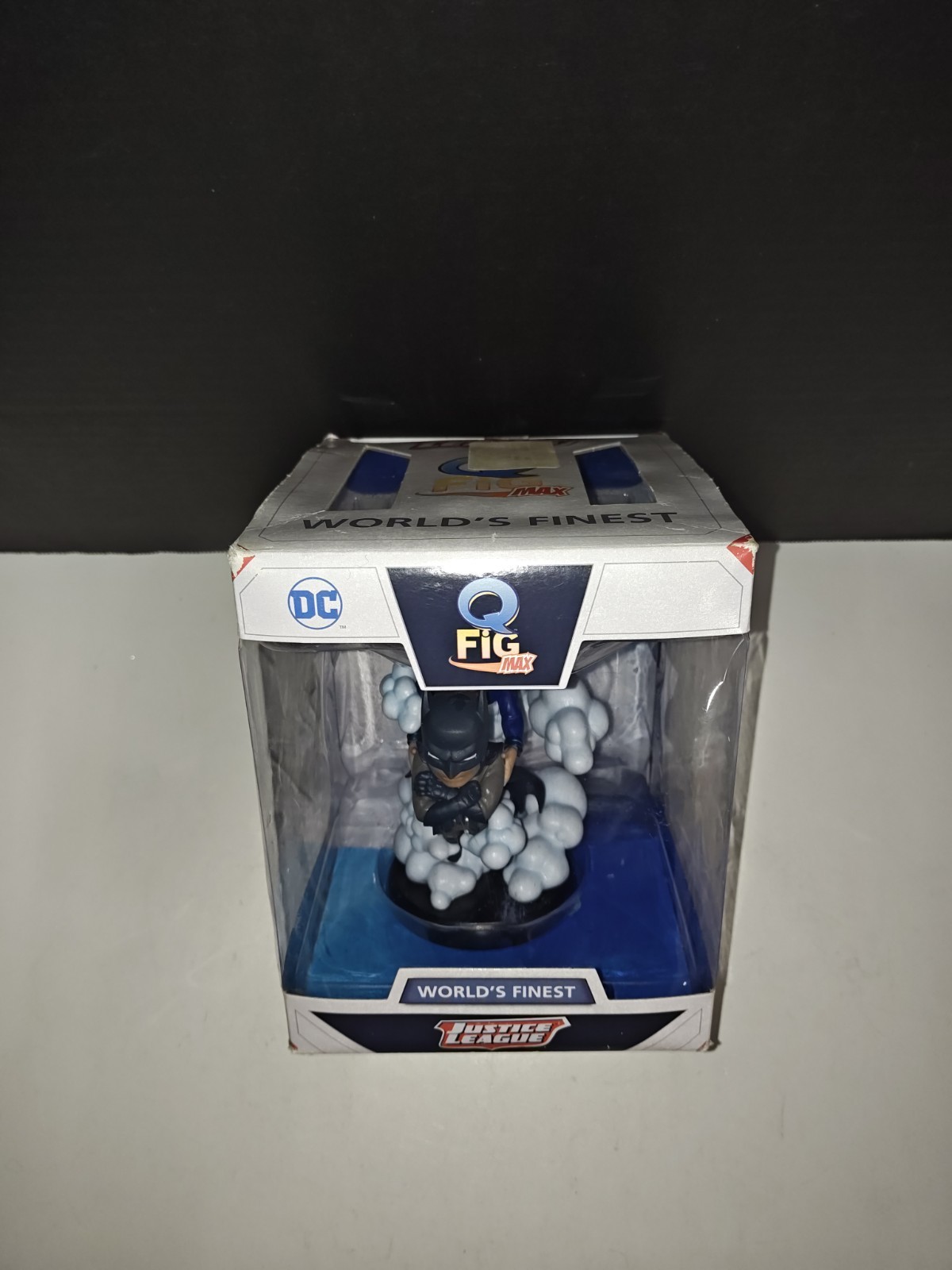 Q-fig Max DC Superman & Batman Figure World’s Finest Justice League Figure New
