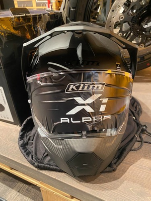 #ad Klim X1 Alpha Helmet Carbon Matte Black Size XXL $650.00