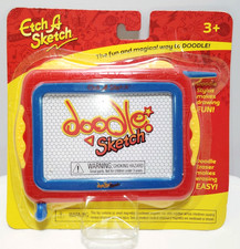 New Etch A Sketch Doodle Draw And Slide Writing And Drawing Nostalgic Red Travel
