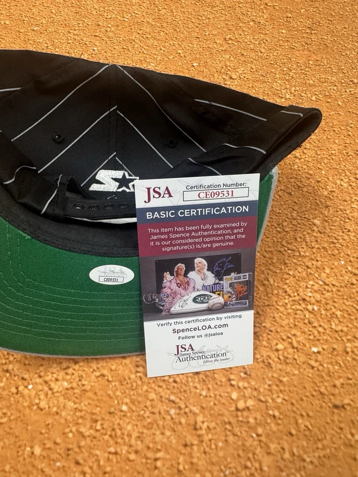 Sombrero de iniciación firmado por Al Lopez de los Medias Blancas de Chicago Jsa automático Foto 3 de 3