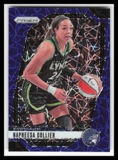 2024 Panini Prizm WNBA #26 Napheesa Collier Blue Velocity Prizm