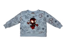 Marvel Spider  Man Blue Crewneck   18 Months   Toddler Sweatshirt   Excellent