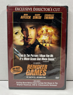 Reindeer Games (DVD, 2001, Director's Cut) - Ben Affleck - Brand New/Sealed 