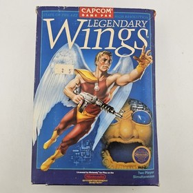 Legendary Wings - Nintendo NES - Cart With Box & Manual Complete Actually Tested