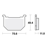TRW BremsbeläGe Passend Vorn FüR Suzuki GN 250 Bj. 1985-1999