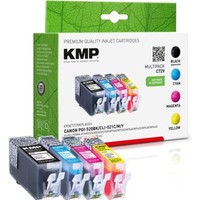 Kmp 1508,0005 Kmp C72V Vorteilspack Bk/C/M/Y Komp. Mit PGI-520 / CLI-521