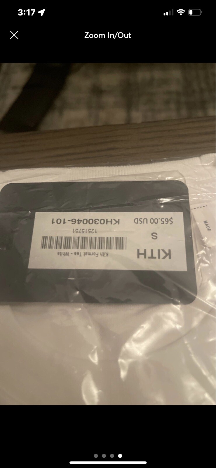 Kith Format Tee-White Small | Ebay