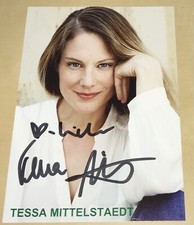 Tessa Mittelstaedt Original signierte Autogrammkarte Autogramm Karte TV AK #11