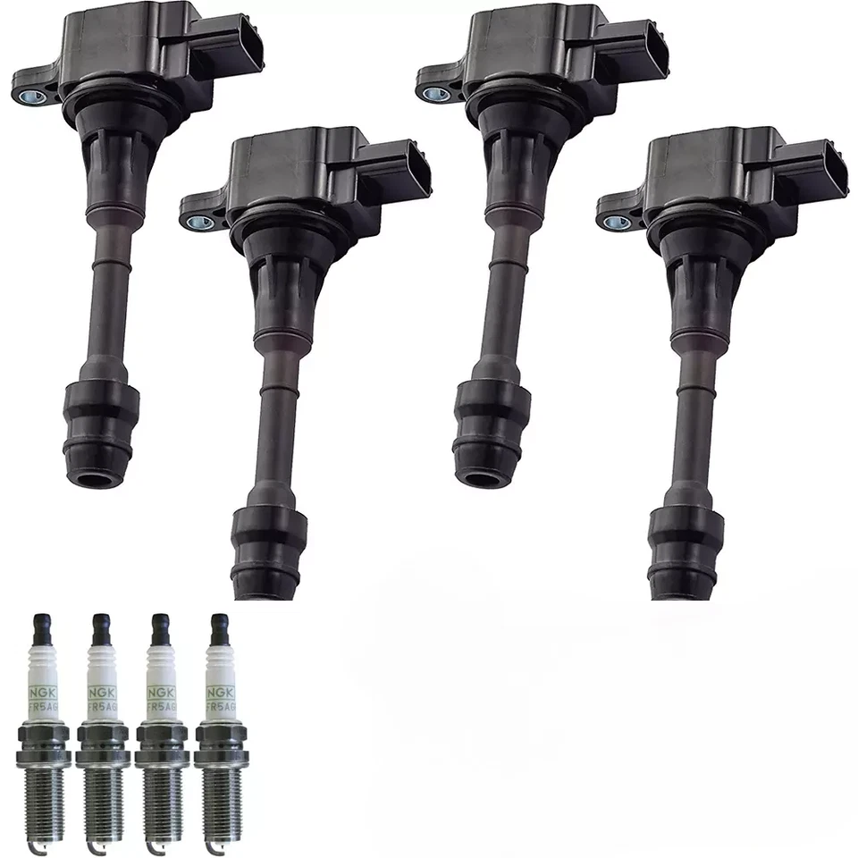 Bobina de encendido y bujía NGK Platinum para Nissan Altima 2002-2006 2,5 L UF350 Foto 2 de 4