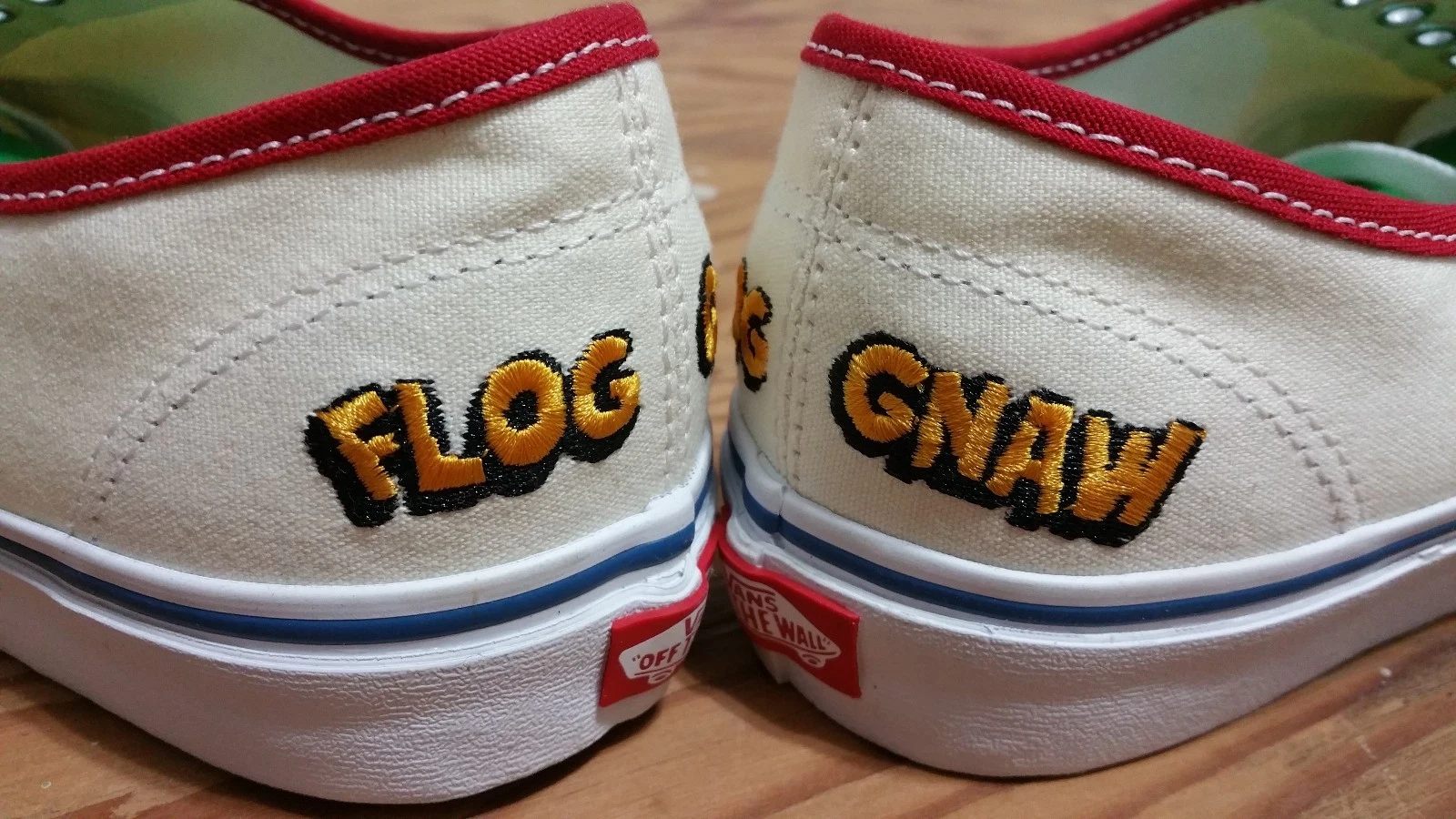 Vans X CFG Camp Flog Gnaw Festival authentique taille 9 golf wang supreme wtaps