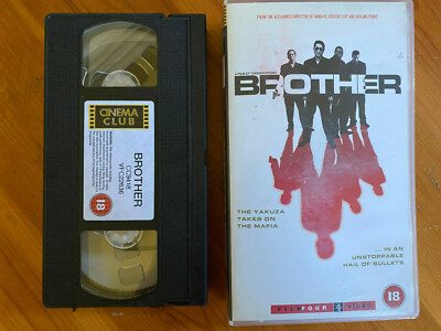 BROTHER  TAKESHI KITANO Omar Epps Claude Maki  RARE  VHS PAL Video 