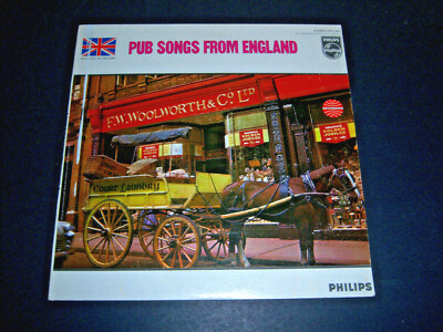 Eileen Donaghy Pub Songs From England Philips International PHI 430 Stereo VG+