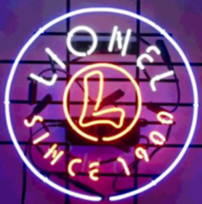 Lionel Since 1900 Bar Gift Man Cave Shop Decor Glass Custom Neon Signs 17''x17''