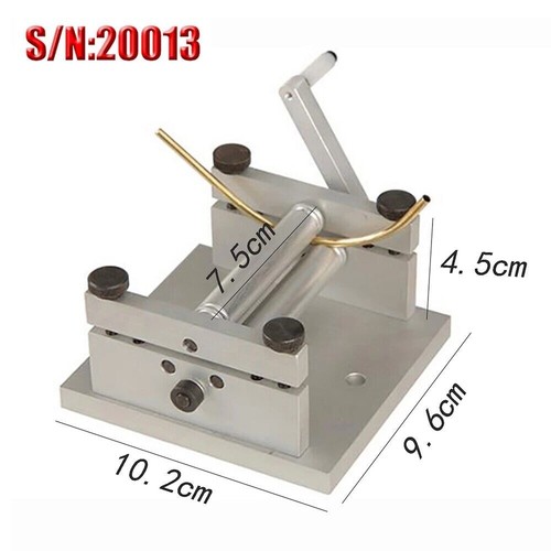 Manual Plate Rolling Machine Soft Metal/Tube Sheet Bending Machine S/N: 20013 - Foto 3 di 3