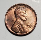 1953 D LINCOLN WHEAT PENNY #C8309