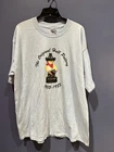 Hull Pottery Vintage Tshirt, promotional 1985 Light Blue Adult XL, Little Texan