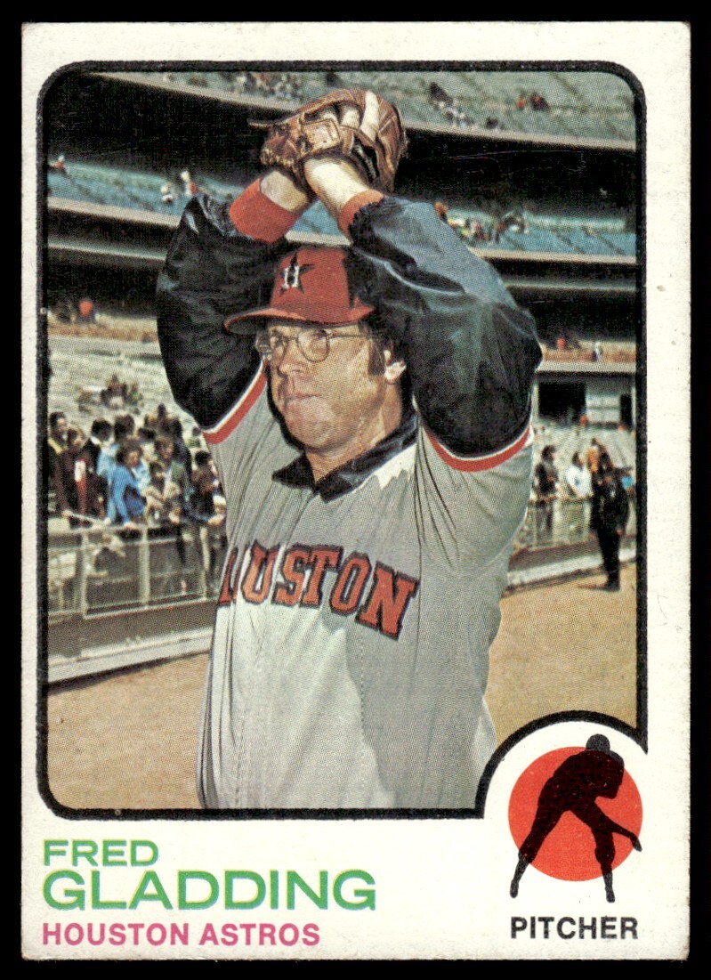 1973 Topps Fred Gladding Houston Astros #17