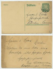 62375 - Ganzsache P 204 - Postkarte - 19.10.1925 nach M&uuml;nden-Hannover