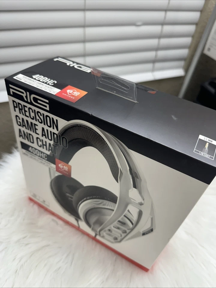 RIG 400HC Precision Game Audio Performance Gaming Headset - White - Image 3 of 4