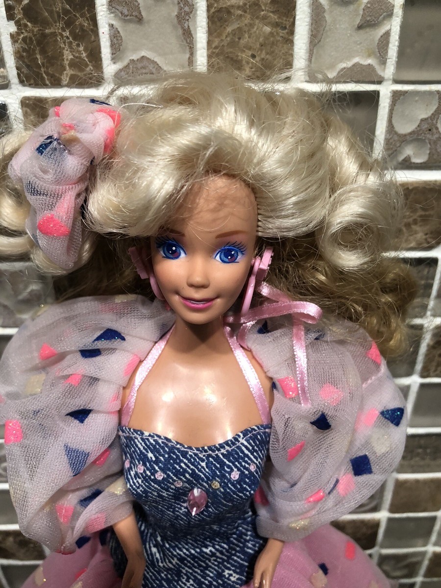その他 Barbie - Barbie Barbie Fashionistas Doll in Metallic Pink Minidress Blond