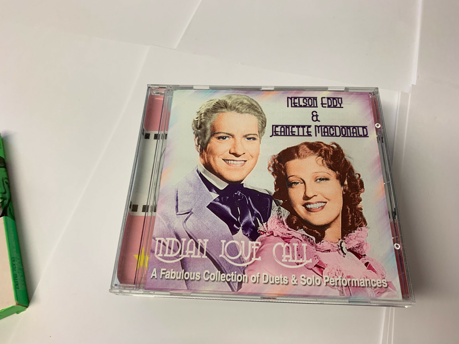 NELSON EDDY JEANETTE MACDONALD Indian Love Call CD (2003) EX/EX 5016073766328
