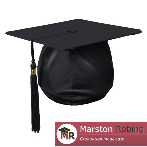 slim fit dress slacks Shiny Graduation Gown & Cap with Tassel for Middle & High School main image 1