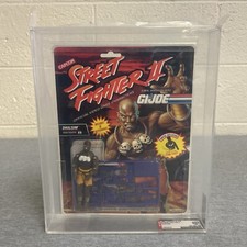 1993 Hasbro G.I. Joe Dhalsim Street Fighter II AFA 80+ 85/80/85