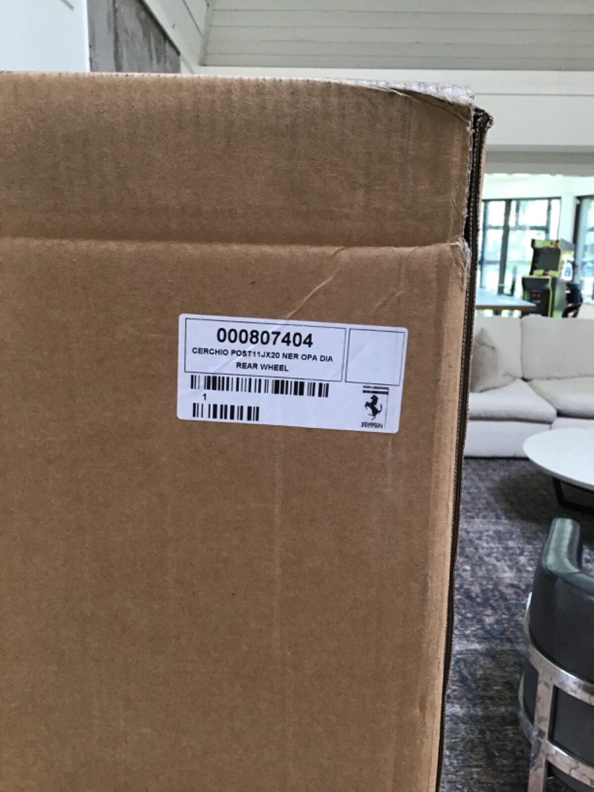 Ferrari 488 Pista Aperta OEM 20” Forged Wheel Set in Diamond- Brand New in Box