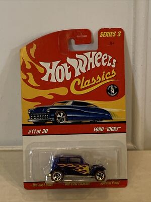 Hot Wheels Classics Series 3 Ford  Vicky  Blue #11