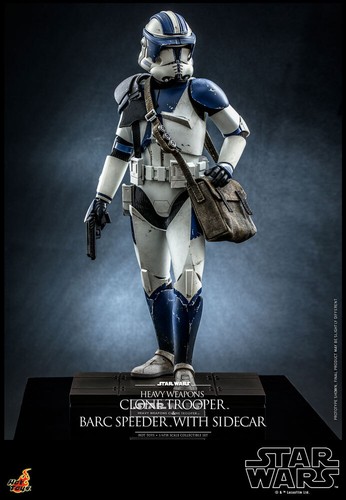 Hot Toys Star Wars Heavy Weapons Clone Trooper & BARC Speeder & Sidecar TMS077 - Imagen 11 de 15