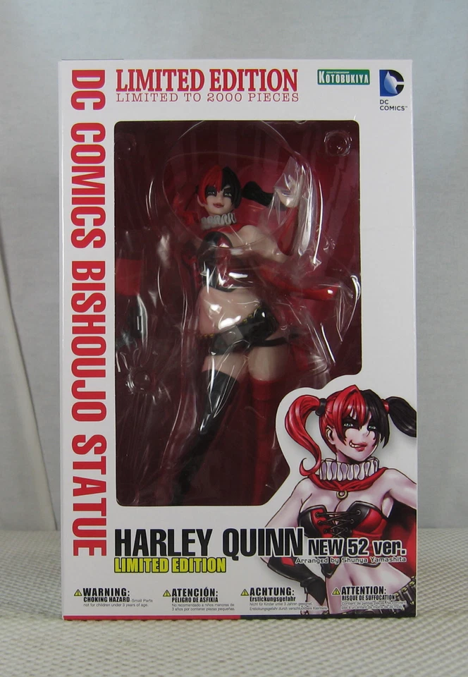 Harley Quinn Bishoujo Estatua Nueva 52 Limitada NYCC Kotobukiya DC Comics NUEVO SELLADO Foto 4 de 4