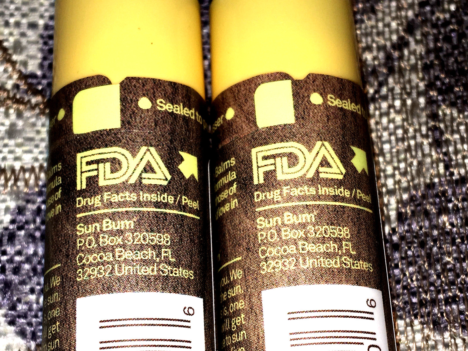 SUN BUM Set of 2 MANGO LIP BALM Sun Protection SPF 30 Sunscreen CHAPSTICK New 871760003606 eBay