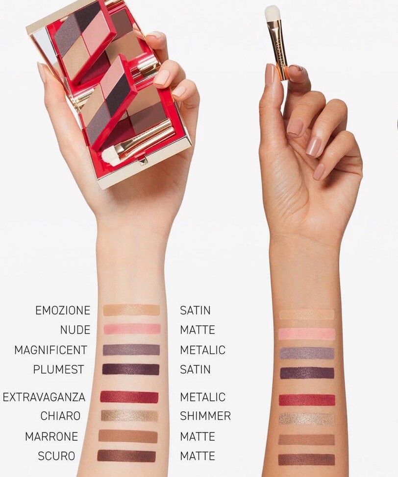 Valentino Color-Flip Multi Look Eye Palette 0.62oz -When In