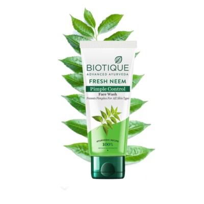 Biotique Fresh Neem Pimple Control Face Wash 150ml,