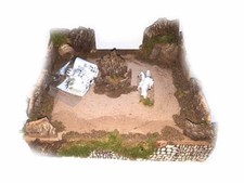 pastori in movimento pecore camminano scenagrafia presepe crib shepherd gia 28 