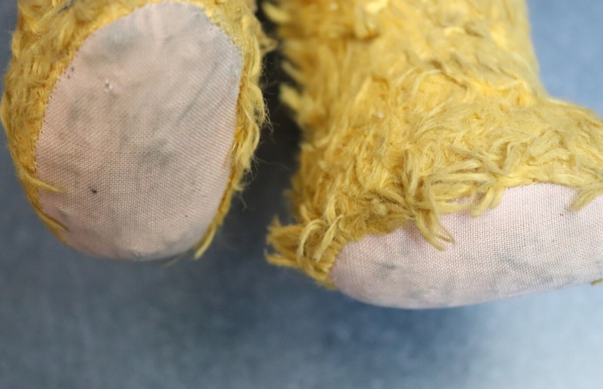 ours en peluche ancien vintage articulé à restaurer 2