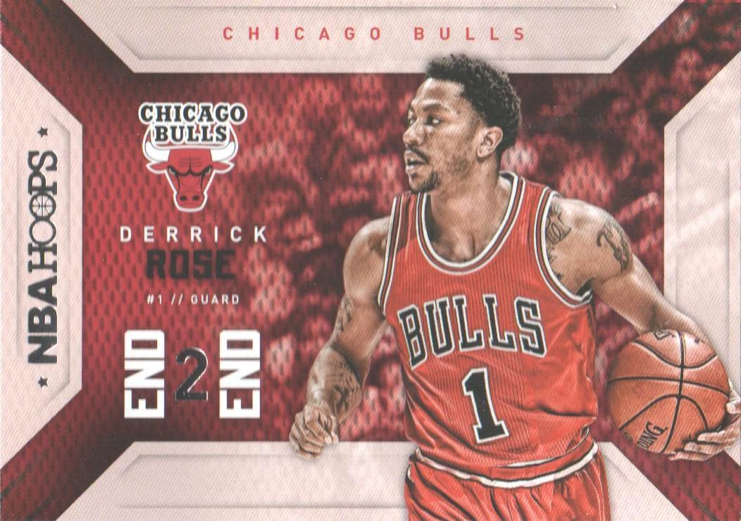 Derrick Rose trading card