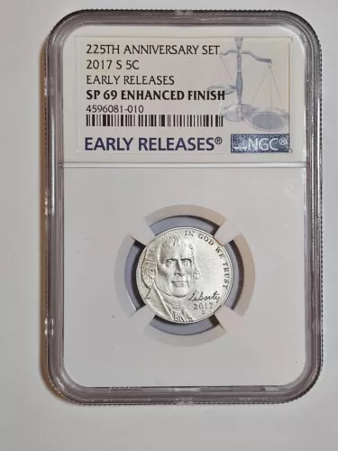 2017-S 5C Enhanced Finish Early Releases 225th SP69 NGC