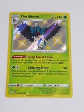  DECIDUEYE SV003/SV122-  Rare Shining Fates Pokemon Card 
