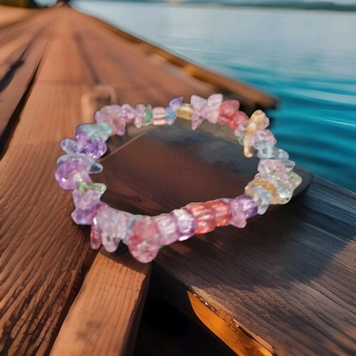 Crystal Gemstone Bracelet Bead Chakra Natural Stone Stretch Reiki Jewellery Gift - Picture 21 of 78